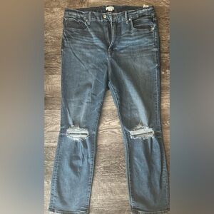 Good American Good Legs straight jeans.